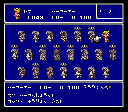 ジョブ「バーサーカー」