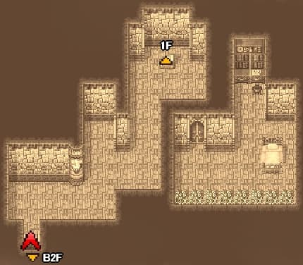 カルナック城B1F