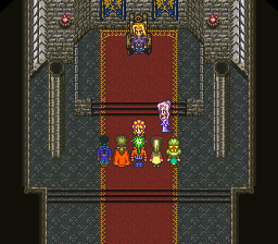 主人公キャラクターが勢揃いしている場面