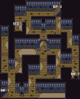 水晶の廃墟B3F-1