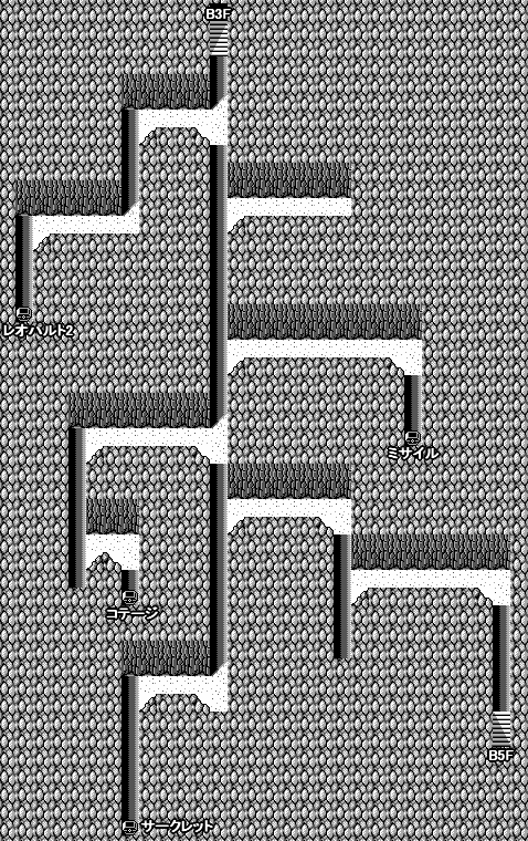 いじわるなダンジョンB4F