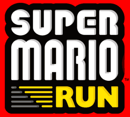 スーパーマリオランのロゴ