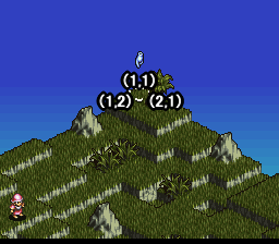 ステージ内の座標